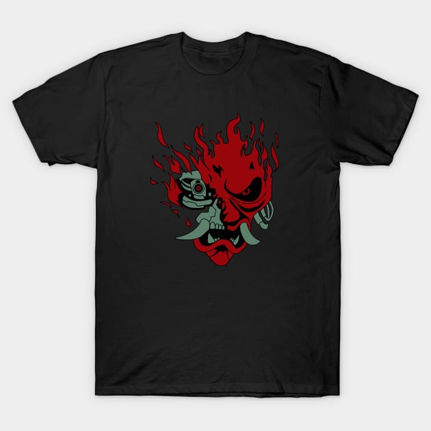 Cyberpunk Demon T-Shirt by DustedDesigns